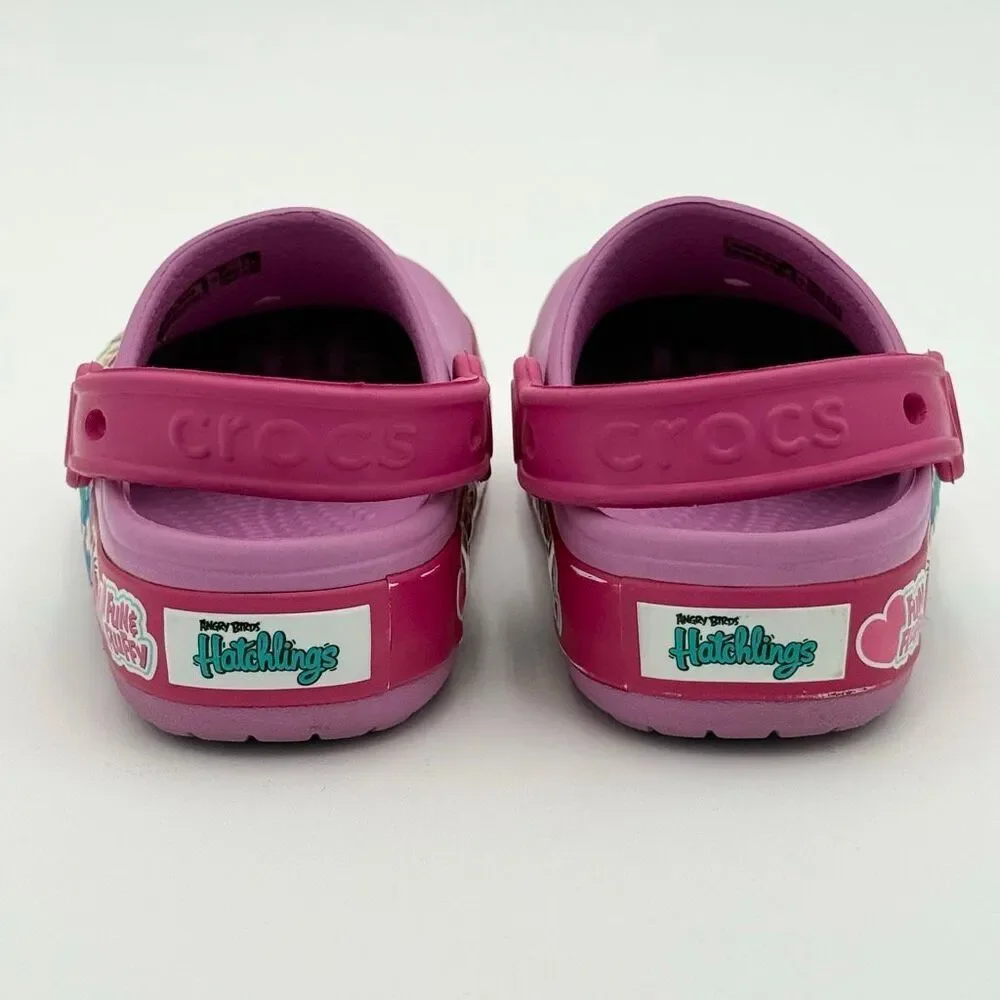 Crocs Girls' Fun Lab Hatchlings Band Lights Clogs - US Size C8 GS